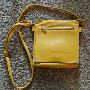 Mustard yellow purse
